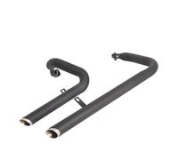 Exhaust Pipe Full Motorcycle Exhaust Pipe For XV125 XV250 Virago 125 V Star 250 1995-2023 Exhaust Muffler Tips Header Pipe Exhaust Silencer(BLACK)