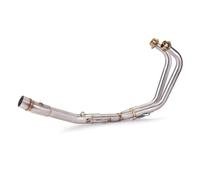 Exhaust Pipe Full Motorcycle Exhaust Pipe Muffler Tube Header Front Link Pipe For YZF R3 R25 MT-03 MT03 2015-2021