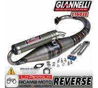 Exhaust Pipe Giannelli Reverse for Minarelli Vertical MBK Booster Yamaha BW'S
