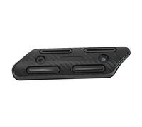 Exhaust Pipe Heat Protection, Durable Exhaust Pipe Heat Shield Universal for Motorcycles for Scooters (Black)