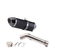 Exhaust Pipe Motorbike Slip On Exhaust Mid Link Pipe Muffler Escape Moto For F750GS F850GS 2018 2019 2020 2021