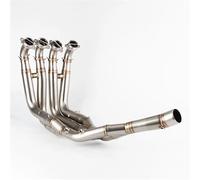Exhaust Pipe Motorcycle Exhaust Pipe Exhaust Muffler For BMW S1000R 2021-2025 S1000RR 2019-2025 Front Link Pipe Exhaust Manifold Header Connect Exhaust Silencer