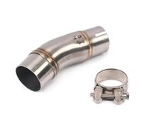 Exhaust Pipe Motorcycle Middle Pipe Link For CFMOTO 450NK 450 NK Slip On Exhaust Es&cape Systems Modify Mid Tube Connection Silencer Motorbike(Color 2)