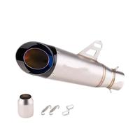 exhaust pipe Motorcycle Muffler Exhaust Pipe Motorcycle Exhaust Pipe Cnc Tip 51mm Suitable Fit For Z250 300 Zx10 Mt0709 R25 R3R
