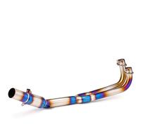 Exhaust Pipe Motorcycle Muffler Motorcross Slip On Modified Tube Stainless Steel Catalyst For KYMCO AK550 AK 550 51mm Link