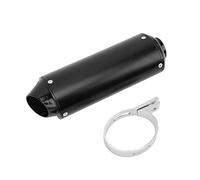 Exhaust Pipe Muffler-Exhaust Pipe Muffler Silencer, 32mm/1.3in Exhaust Muffler System for ATV Pit Bike Motorcycle(Black)