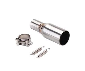 Exhaust Pipe Muffler Silencer 51mm Motorcycle Exhaust Middle Link Pipe Muffler Adapter Section Adjust Tube For Beverly X10 MP3 125 250 300 250LT 300L