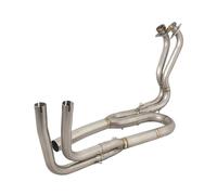 Exhaust Pipe Muffler Silencer For VFR1200X For Crosstourer DCT For Highlander 2012-2020 Motorcycle Exhaust Titanium Alloy Front Pipe Connect Original Muffler