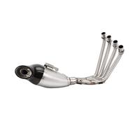 Exhaust Pipe Muffler Silencer Motorcycle Modify For CBR650R CB650R CB650F CBR650F 2014-2024 Full Set Bottom Exhaust Front Pipe Carbon Muffler