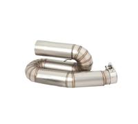 exhaust pipe muffler tip For Street Triple 765 S R RS 2017-2022 Escape Moto Muffler Modify Connect Tube 50.8mm Motorcycle Exhaust Mid Link Pipe