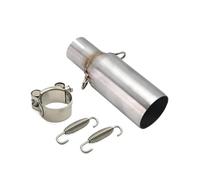 Exhaust Pipe Silencer For Piaggio MP3 250 LT X10 BEVERLY125 BEVERLY300 | Muffler Slip On Middle Link Pipe Easy Installation Durable Sturdy Build Precision Fit Stable Performance High Flow