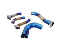 Exhaust Pipe Silencer Motorcycle Exhaust Catalyst Slip On For MT09 MT-09 For Tracer 9 900 GT For XSR900 2020-2023 Front Link Pipe 51mm Muffler