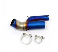 Exhaust Pipe Silencer Motorcycle Exhaust Pipe For BMW S1000RR S1000R S 1000 R RR 2017 2018 Mid Link Pipe Middle Tube Connector Muffler Motorbike Connecting Tube(Color 3)