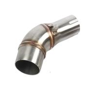 Exhaust Pipe Silencer Slip-on For R3 R30 MT03 R25 Exhuast Middle Link Pipe Muffler Adapter 51mm Connection Tube Motorcycle Baffle Silencer