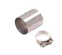 Exhaust Pipe Silencer Universal Motorcycle Exhaust Adapter Transfer 51MM To 52MM 54MM 56MM 58MM 62MM 64MM Reducer Tube Link Pipe Motorbike Silencer