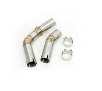 Exhaust Pipe Slip On Motorcycle Exhaust Pipe For YZF-R1 R1 2004-2019 Exhaust Muffler Exhaust Middle Link Pipe Connector Exhaust Silencer(D 2009-2014)