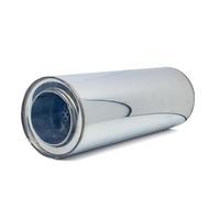 Exhaust Pipe Stainless Steel Drum Exhaust Pipe Explosion Street Sound Wave Vortex Middle Section Tornado Resonator Muffler Car Exhaust Muffler