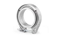 Exhaust Pipe SUS 304 Upgraded Exhaust V Band Clamp Flange Kit Male and Female Flange 2''/2.25''/2.5''/2.75''/3''/3.25''/3.5''/3.75'' Tail Pipe(2.25inch)