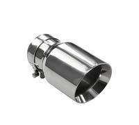 Exhaust Pipe Tail Throat Universal Exhaust Racing Exhaust Tip Stainless Steel Tail Pipe Decoration Nozzles Stainless Muffler Tail Tips Modify(Other Size)