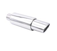 Exhaust Pipe Tailpipe Exhaust Tip Car Escape Systems 63MM Auto Racing Sport Muffler Turbo Sound Boost Tips 2.5Inch(XH-EP090-SL)
