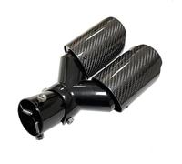 Exhaust Pipe Tailpipe The Carbon Fiber Tailpipe Of The Auto Parts Exhaust Pipe Is Adjustable, And The Y-shaped Double Outlets Are Flush(66mm-89mm)
