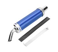 Exhaust Pipe Universal Metal 28MM Motocross Black Exhaust Silencer 2 Stroke Motorcycle Pipe Muffler