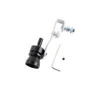 exhaust pipe Universal Motorbike Car Exhaust Fake Turbo Whistle Pipe Sound Muffler Blow Off Valve Simulator Whistler(Black M)