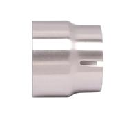 Exhaust Pipe Universal Motorcycle Exhaust 51mm Adapter Stainless Steel Link Pipe Connection 54mm 56mm 58mm 62mm Muffler(51mm-54mm)