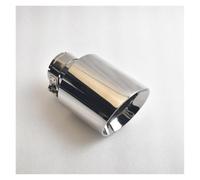 Exhaust Pipe Universal Tail Pipe Nozzles Car Muffler | Exhaust Racing Exhaust Tip Stainless Steel(IN51-OUT101MM)