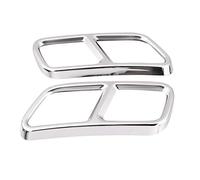 Exhaust Pipes Frame 1 Pair Tailpipe Cover Trim Accessories Rear Exhaust Pipe Stainless Steel Cover Trims for GL X166 13-15 S R Class W222 W251 2010-2017