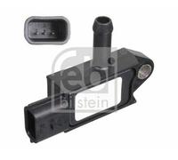 Exhaust Pressure Sensor fits NISSAN NOTE E11 N16 1.5D 06 to 12