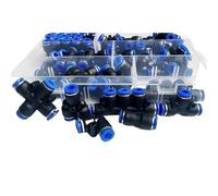 Exhaust Protector Cover PU-6/PE-6/PZA-6/PY-6/PV-6/PG-6/PK-6 Pneumatic Fitting Kit 6mm Outer Diameter of the Hose Pipe Tube Air Connectors