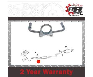 Exhaust Repair Hanger Clamp - 42mm - fits Citroen C3 II, DS3 1.4 HDi