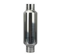 Exhaust Resonator - Exhaust System Muffler Pipe,General Resonator Silencer for Motorcycle, Tractor, Lawnmower, Truck, Car