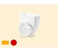 Exhaust : Reversible Each 169 x 77 on round ø 125