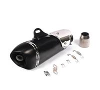 Exhaust Silencer 51mm Carbon Fiber Motorcycle Exhaust Pipe With DB Killer For R3/25 For Ninja250/300/400 K8 K9 ZX6 Z900 RC390 Etc Complete(A)