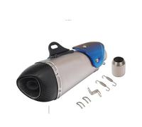 Exhaust Silencer 51mm Carbon Fiber Motorcycle Exhaust Pipe With DB Killer For R3/25 For Ninja250/300/400 K8 K9 ZX6 Z900 RC390 Etc Complete(G)
