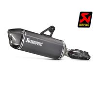 Akrapovic Slip-On Line Titanium Rear Silencer, black-grey