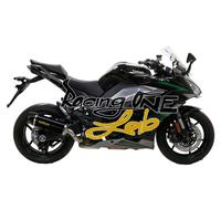 EXHAUST SILENCER ARROW INDY RACE ALUMINIUM DARK KAWASAKI NINJA 1000 SX / TOURER