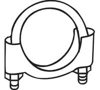 Exhaust silencer clamp 250-265 BOSAL