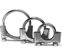 2x ✅Fits BOSAL 250-265 Muffler Tube Clamp M8 65mm, U CLAMP, 10pcs PA ⭐UK Seller⭐