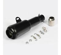 Exhaust Silencer For CRF230 CRF150F XG250 38~51mm Universal Motorcycle Exhaust Muffler Modified Stainless Steel Tail Pipe Complete(B)