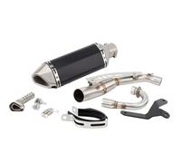 Exhaust Silencer For Monkey 2019 2020 2021 2022 2023 For Monkey 125 Slip-on Motorcycle Exhaust Muffler With Mid Link Pipe(Style 3)