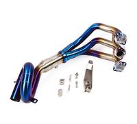 Exhaust Silencer For MT-09 FZ-09 TRACER 900 2015-2020 51mm Motorcycle Exhaust Escape Moto Slip On Front Link Pipe Elbow Complete(C stainless)