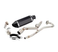 Exhaust Silencer For Suzuki For DR125 2008-2015 For DR125SM Slip-on Motorcycle Exhaust Muffler With Header Link Pipe(Style 5)