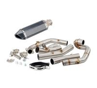 Exhaust Silencer For Suzuki For SV650 2003-2015 Slip-on Motorcycle Exhaust Pipe Muffler With Middle Link Pipe(Style 6)
