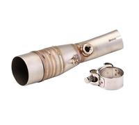 Exhaust Silencer Middle Link Pipe Fits All 51mm Exhaust Muffler For XMAX 250 XMAX250 X MAX 300 XMAX300 2017-2022 Complete(Type A)