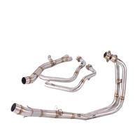 Exhaust silencer muffler Full Systems Exhuast For YZF R3 R25 MT03 Exhaust For Escape Modified Front Middle Link Pipe Muffler DB Killer