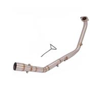 Exhaust Silencer Muffler Motorcycle Exhaust Modified Escape Muffler Moto Tube Front Middle Link Pipe For MT15 YZF R15 V3 MT125 2020-2021