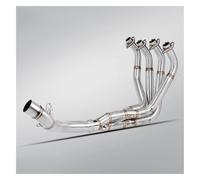 Exhaust Silencer Muffler Slip On Motorcycle Exhaust Escape Full Muffler 51mm Header Front Link Pipe For Z900 A1 A2 35KW 70KW 2017-2024